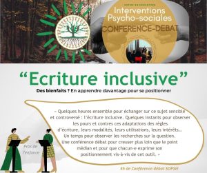 Conférence débat SOPSIE